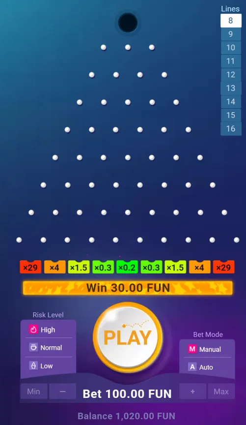 Presentatie van het Plinko spel &mdash; Wat u moet weten